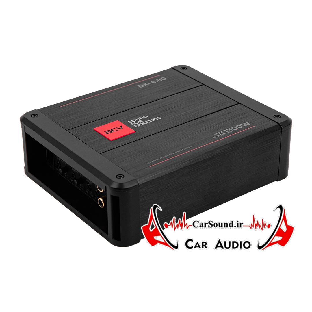 آمپلی فایر 4 کانال دیجیتال کلاس D کانال ACV DX 4.80
