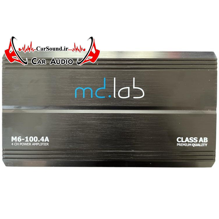 آمپلی فایر خودرو ام دی لب 4 کانال مدل m6-100.4a