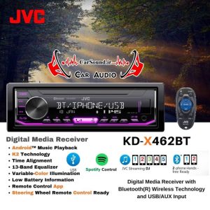 دکلس پخش صوتی جی وی سی JVC KD-X462BT - Image 4